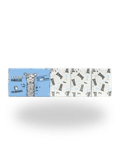 Pañuelos Pocket Sensitive LA LLAMA 10 uds.