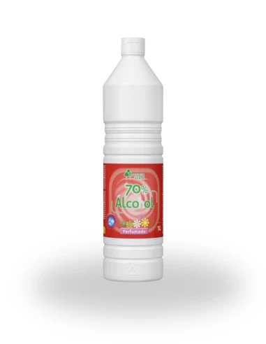 Alcohol de Limpieza 70% BOSQUE VERDE Perfumado 1L