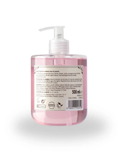 Jabon de Manos IMAQUE con Rosa y Jazmin 500ml