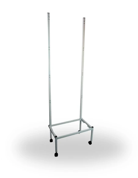 Soporte Carro para 4 Jaulas de 60 cm Pedros | Con Ruedas y Barras Laterales