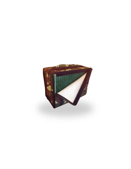 Funda para Jaulas de reclamo de Silvestrismo en tela Camuflaje/Militar. Medidas para jaulas C1 o C2|Complementos para aves