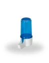 Bebedero 2GR Sifón Corto Lujo 70ml para Aves – Azul o Transparente – Compatible con Todas las Jaulas