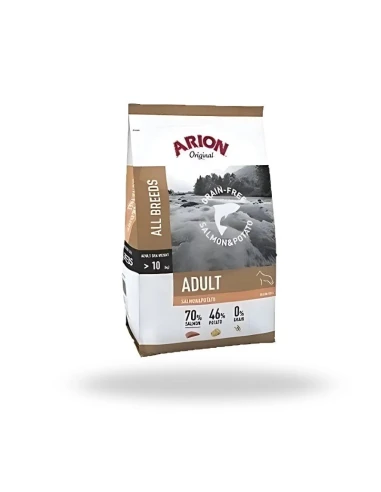 Pienso Arion Grain Free Salmón y Patata 12 kg – Perros Adultos