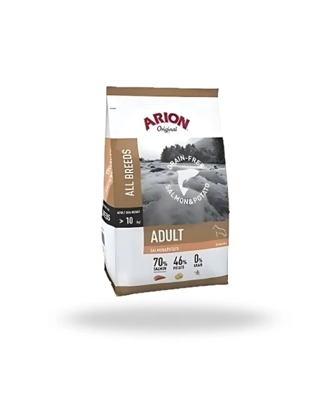 Pienso para Perro ARION GRAIN FREE de Salmon y Patata 12kg