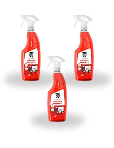 Limpiador Potente SUPER PACO Spray 1L pack 3 botellas