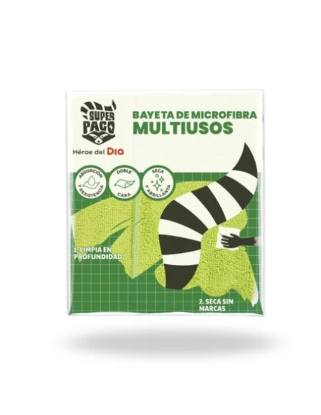 Bayeta Microfibra Atrapa Polvo SUPER PACO 1 ud
