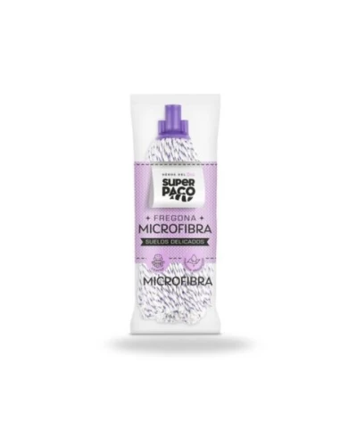 Fregona de Microfibra Suelos Delicados SUPER PACO 1ud