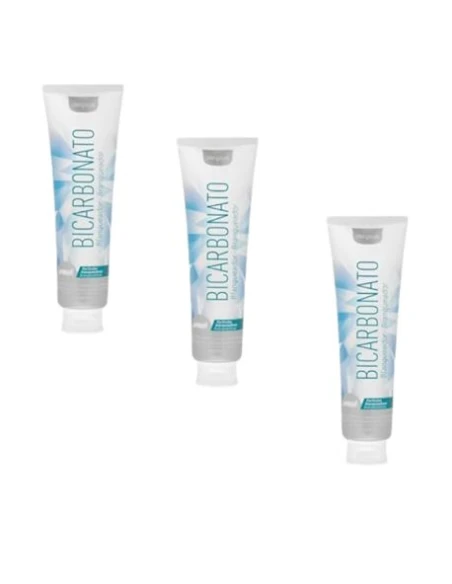 Pack 3 Dentífricos Blanqueadores con Bicarbonato 100 ml