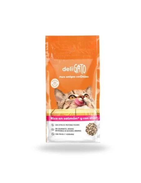 Deligato Gato Adulto Pollo y Buey Bolsa 1,5 kg