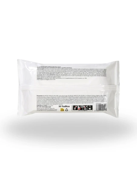 Toallitas Desinfectantes Multiusos SUPER PACO 50uds|Complementos para aves