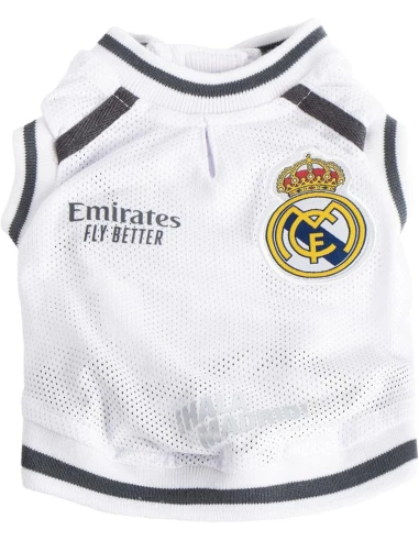Camiseta para Perro Real Madrid M – Oficial