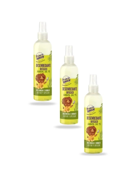 Pack 3 Desenredantes Bifásicos Árbol de Té Planeta Junior Dia – Spray 250 ml