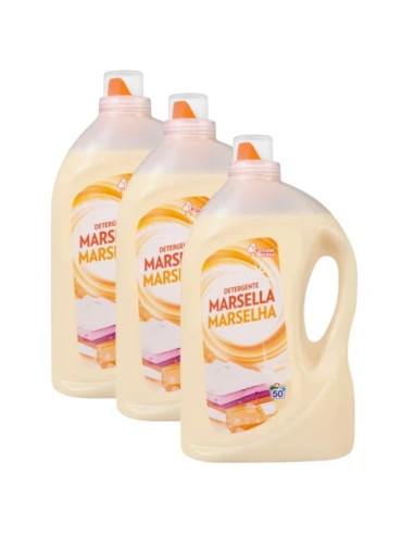 Detergente Ropa Bosque Verde Jabón de Marsella – Pack 3 x 50 Lavados (150)
