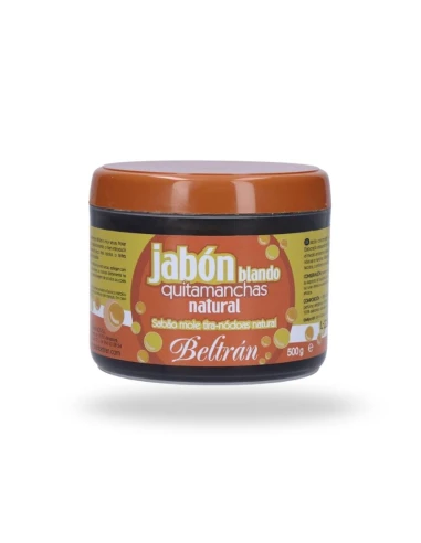 Quitamanchas Beltrán Jabón en Pasta Natural 500 g | Eficaz y respetuoso