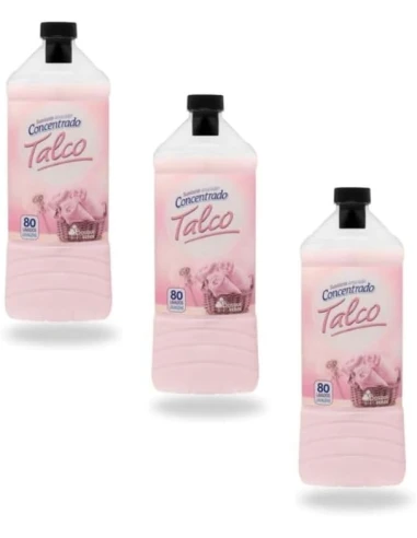 Suavizante Bosque Verde Concentrado Talco – Pack 3 Botellas (240 Lavados)
