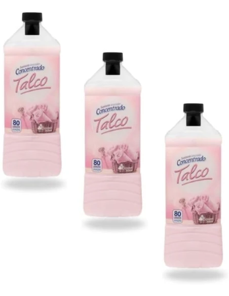 Suavizante Bosque Verde Concentrado Talco – Pack 3 Botellas (240 Lavados)