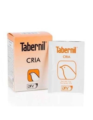 complejo vitamínico en polvo para aves en época de cría TABERNIL CRIA 10 Sobres
