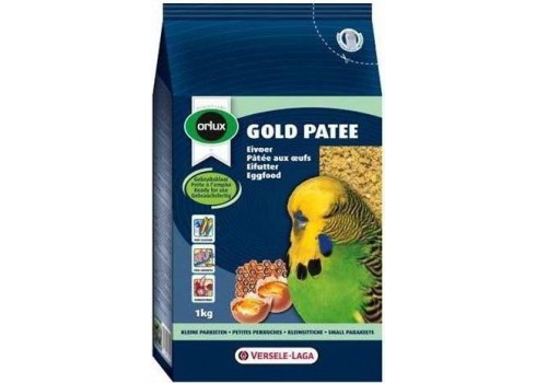 Orlux Gold Patee periquitos, 1kg. Versele laga