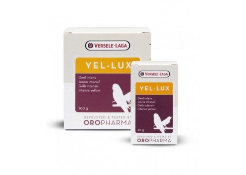 Versele-Laga Yel-lux (un colorant jaune). Oropharma 200 g