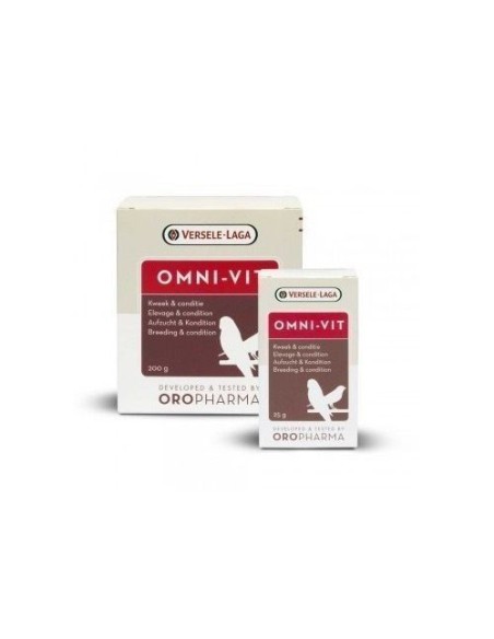 Omni Vit 200gr, Oropharma Versele Laga  (vitaminas y oligoelementos)