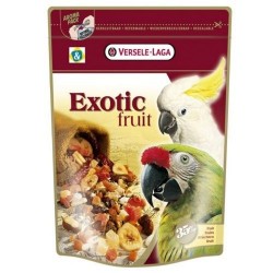 Versele laga Exotic Fruits Food for parrots with fruit 600gr