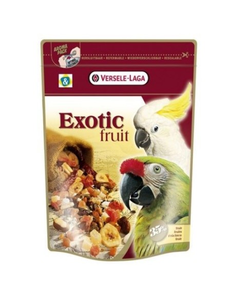 Versele laga Exotic Fruits Food for parrots with fruit 600gr