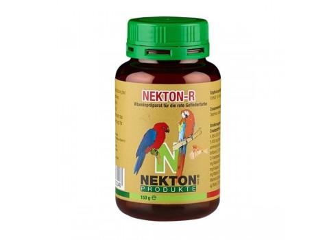 Nekton R 35gr, (pigment de canthaxanthine enrichi en vitamines, minéraux et oligo-éléments). Pour les oiseaux au plumage rouge
