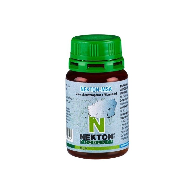 Nekton MSA-40 gr (Suplemento mineral y de vitamina D3