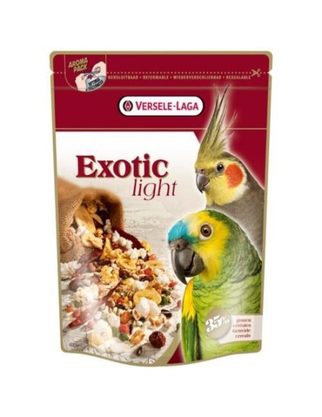 Versele laga Exotic Light Alimento para loros con palomitas, 750gr