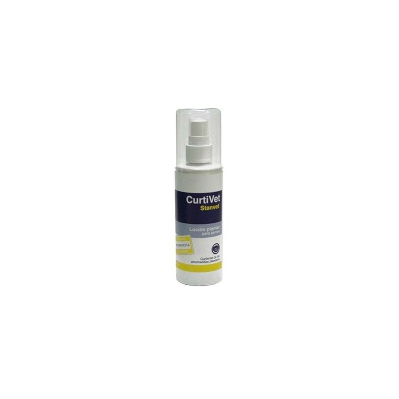 CURTIVET 125 ML, Lotion for the protection and care of the pads of the dogs.