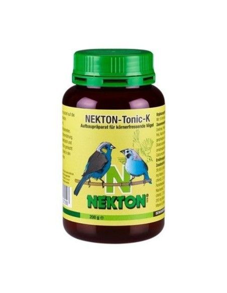 Nekton Tonic K 200 gr tonique réparateur pour granivores