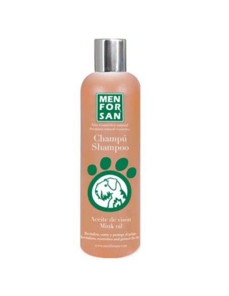 Menforsan chanpu pour les chiens à l'huile de vison 300 ml