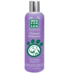 Menforsan shampooing pour chiens de cheveux blancs 300 ml