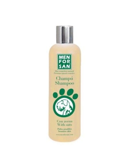 Shampooing Menforsan avec la farine d'avoine pour les peaux sensibles 300 ml