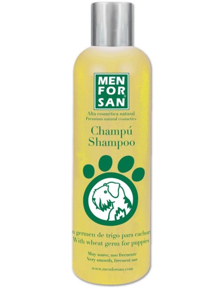 Shampooing Menforsan avec des germes de blé 300 ml spécial chiots