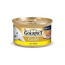 Gourmet Gold con pollo Purina 85 gr para gatos