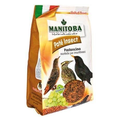 Manitoba Paté Insect 400Gr: insectivorous morbid paste