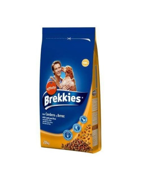 Brekkies Adulte Mélanger l'Agneau de la nourriture pour chiens, 20kg