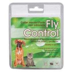 FLY CONTROL menthol dog and cat necklace