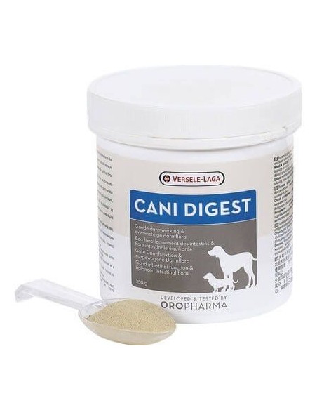 Protector intestinal para perros CANI DIGEST de Oropharma Versele Laga 250 gr.