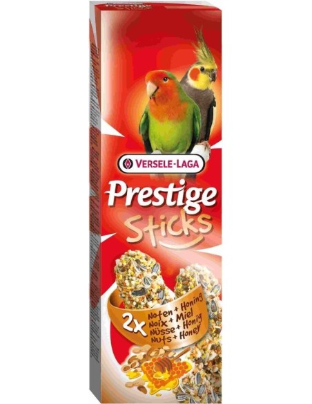 Barritas para agapornis y ninfas PRESTIGE STICKS VERSELE LAGA 2 x 70 gr