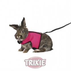 Harness soft for rabbits large with strap 25-40 cm TRIXIE 