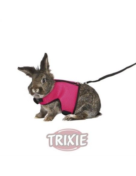 Harness soft for rabbits large with strap 25-40 cm TRIXIE 