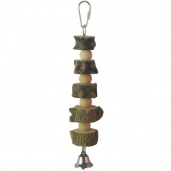 ICA BR418 Natural Wood Toy for Birds