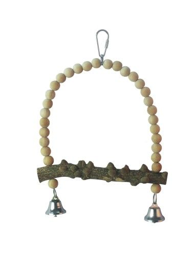Toy of natural wood for birds ICA BR 409 Toy of natural wood for birds ICA BR 409