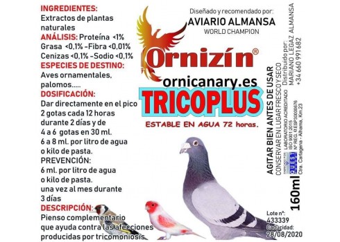 Tricoplus ORNIZIN 160 ml