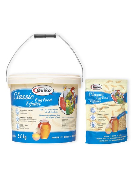 Pasta de cria seca QUIKO CLASSIC 5 KG + 1 KG GRATIS