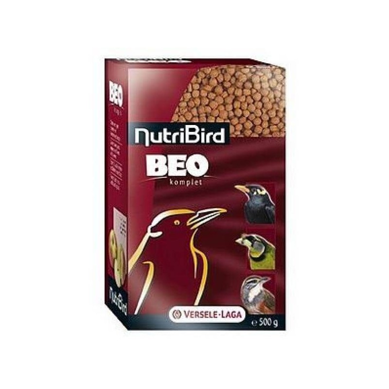 Pienso de mantenimiento para insectivoros y frugívoros NUTRIBIRD BEO KOMPLET 500 gr