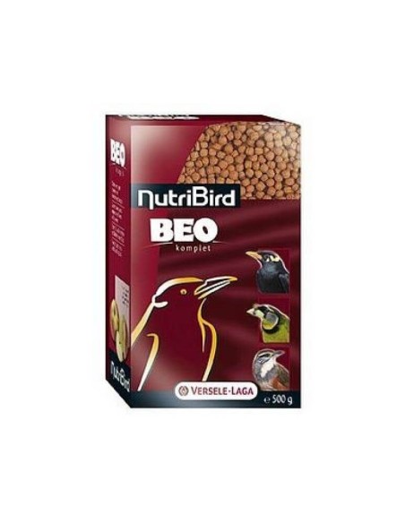 Pienso de mantenimiento para insectivoros y frugívoros NUTRIBIRD BEO KOMPLET 500 gr