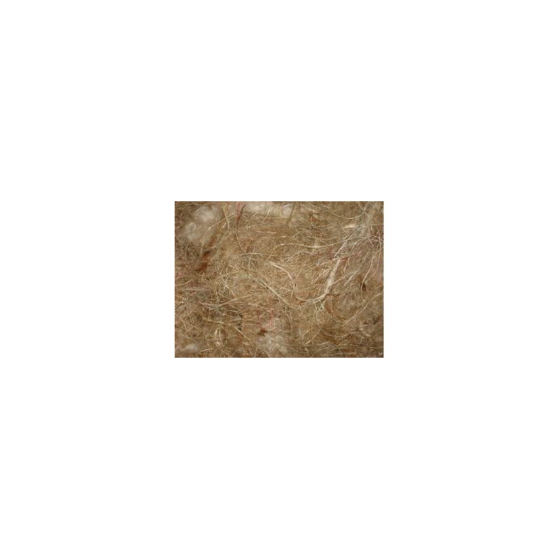 Animal hair, hemp and sisal for nests QUIKO 500 gr